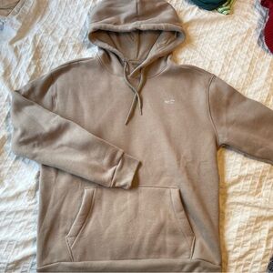 Hollister Men's Beige Hoodie